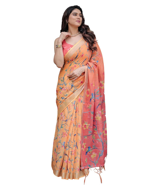 Vasthrlay Tasselled Elephant Saree