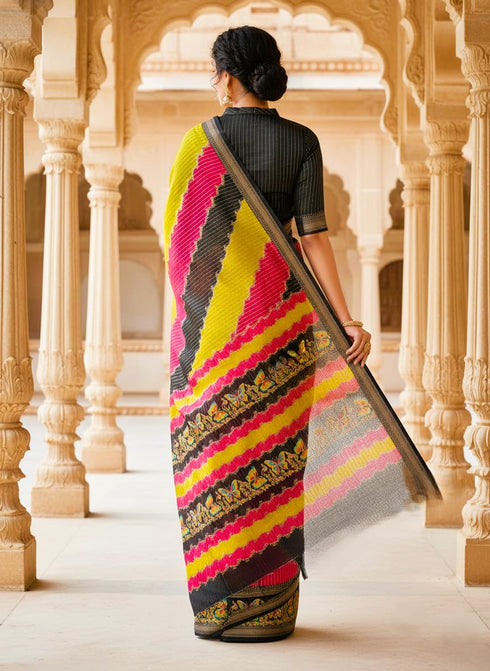 Vasthrlay Designer Masmellow Embroidered Multicolor