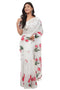 Vasthrlay Off White Striped | Floral | Solid Print Design Linen Saree With Solid Unstitched Linen Blouse Piece