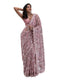 Vasthrlay Embroidery Unstitch Purple Ethnic Wear