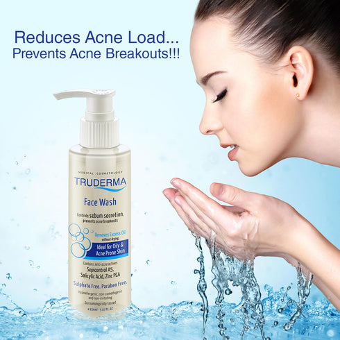 Regaliz Truderma Face Wash with 1% Salicylic Acid 100g