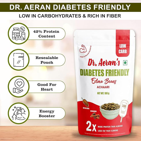 Dr. Aeran’s Diabetes Friendly Edma Beans Achaari 100g