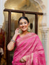 Vasthrlay Weaving Banarasi Unstitched Maroon Saree