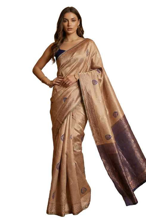 Vasthrlay Jacquard Printed Saree