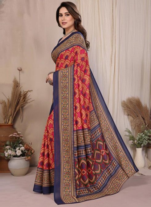 Vasthrlay Georgette Traditional Ethinic Az Ys Vaidika Ethnic Wear