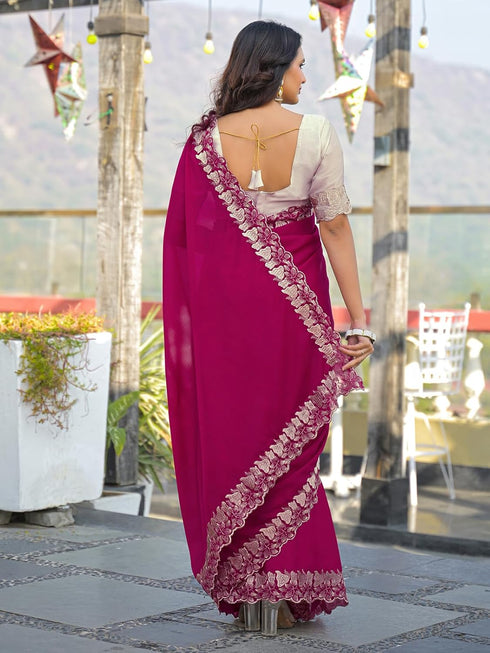 Vasthrlay Mirror Coffee Saree