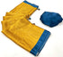 Vasthrlay Ajrakh Saree Crepe