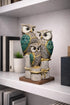 Owl Showpiece for Home Decor & Good Luck | Decorative Owl Statue for Living Room