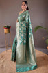 Vasthrlay Banarasi Unstitched Saree