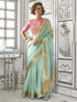 Vasthrlay Unstitched Multicolor Comfortable Friendly Saree