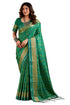 Vasthrlay Women's Kanjivaram Silk Unstitched Saree