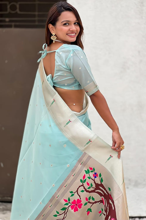 Vasthrlay Organza Kanjivaram Handloom Ethnic Wear