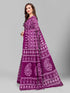 Vasthrlay Cotton Printed Mulmul Saree