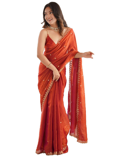 Vasthrlay Metallic Unstitched Designer Rt Ethnic Wear