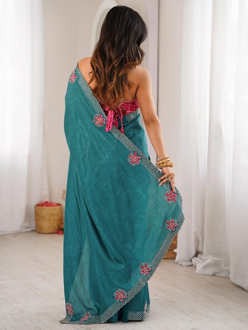 Vasthrlay Vichitra Unstitched Designer Mt Ethnic Wear
