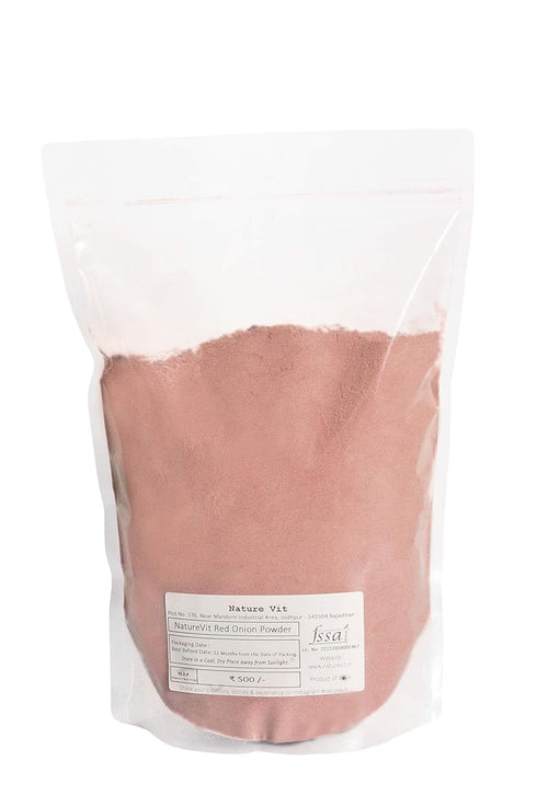 NatureVit Red Onion Powder Premium Dehydrated Onion Powder for Culinary Use
