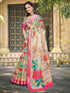 Vasthrlay Elephant Printed Unstitched Sai Ethnic Wear