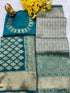 Vasthrlay Traditional Unstitched Kanjivaram Kanchipuram