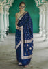 Vasthrlay Peach Banarasi Kanchipuram Ethnic Wear