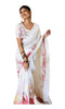 VasthrlayPrinted Special Unstitched Size White Ethnic Wear