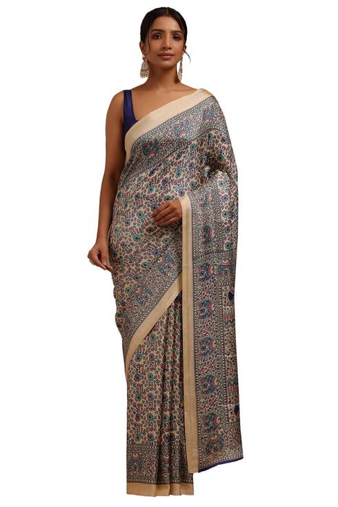 Vasthrlay Floral Print Saree