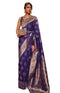 Vasthrlay Exquisite Traditional Intricate Gold Tone Saree