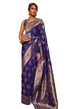 Vasthrlay Exquisite Traditional Intricate Gold Tone Saree