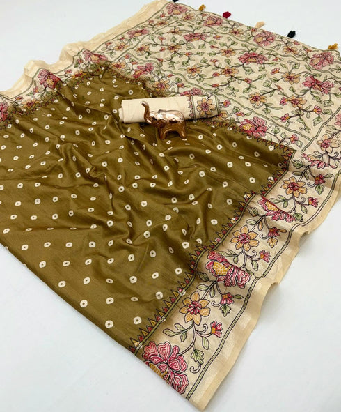 Vasthrlay Bandhani Embroidery