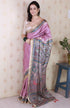 Vasthrlay Printed Unstitched Lavender Ethnic Wear