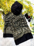 Vasthrlay Ajrakh Saree Crepe