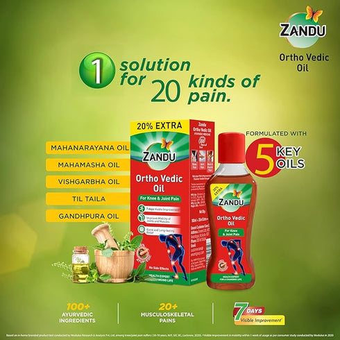 Zandu Ortho Vedic Oil