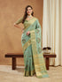 Vasthrlay Multi Embroidered Unstitched Saree