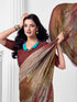 Vasthrlay Abstract Printed Unstitched Multicolor Saree