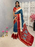 Vasthrlay Handloom Printed Unstitche Attache