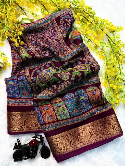 Vasthrlay Silk Saree Designer