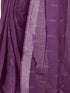 Vasthrlay Womens Printed Purple Saree With Unstitched Blouse Piece