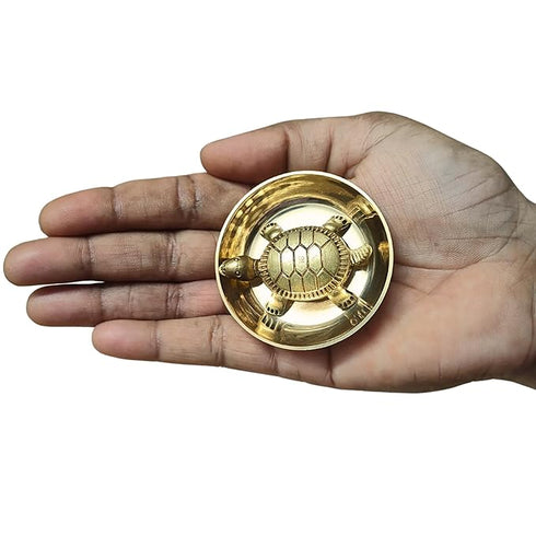 Brass Tortoise for Good Luck 20g