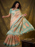 Vasthrlay Printed Handloom Unstitched Traditional Ethnic Wear