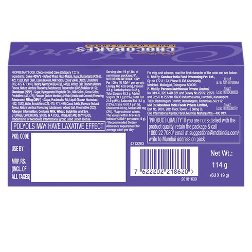 Cadbury Chocobakes ChocLayered Cakes