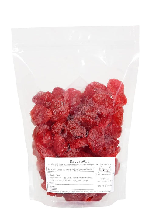 NatureVit Dried Strawberry Dry Fruits