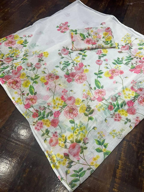 Vasthrlay Floral Printed Lightweight Elegant