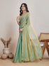 VasthrlayBoarder Unstitched Chhaava Gajari Free Ethnic Wear
