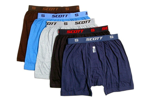 Dixcy Scott Cotton 107 Trunks For Men Cross Trunks/Underwear Pack Of 3