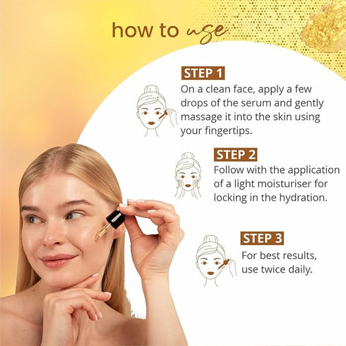 Globus Naturals Gold Radiance Face Serum