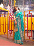 Vasthrlay Exquisite Traditional Intricate Gold Tone Saree