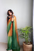 Vasthrlay Orange Saree