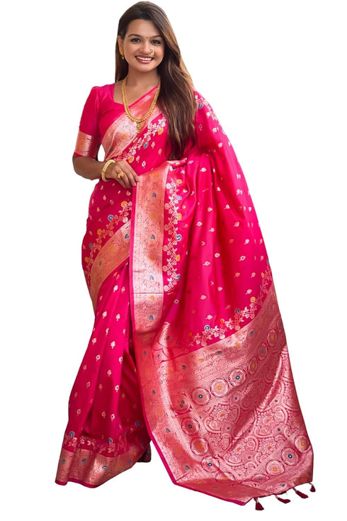 Vasthrlay Kanjivaram Unstitched Blouse Ethnic Wear
