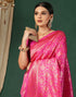 Vasthrlay Maroon Traditional Unstitched Saree