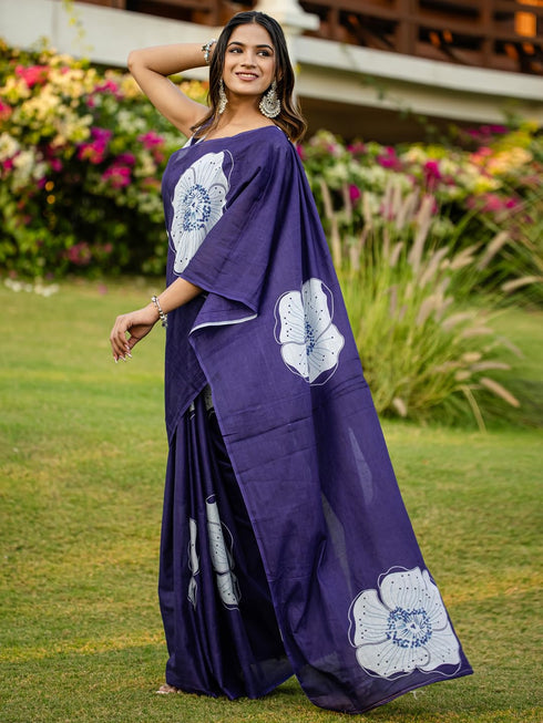 Vasthrlay Printed Unstitched Smc Ethnic Wear