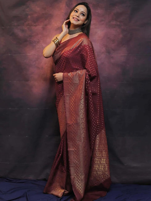 Vasthrlay Banarasi Kanjivaram Unstitched 3730s388n Rani